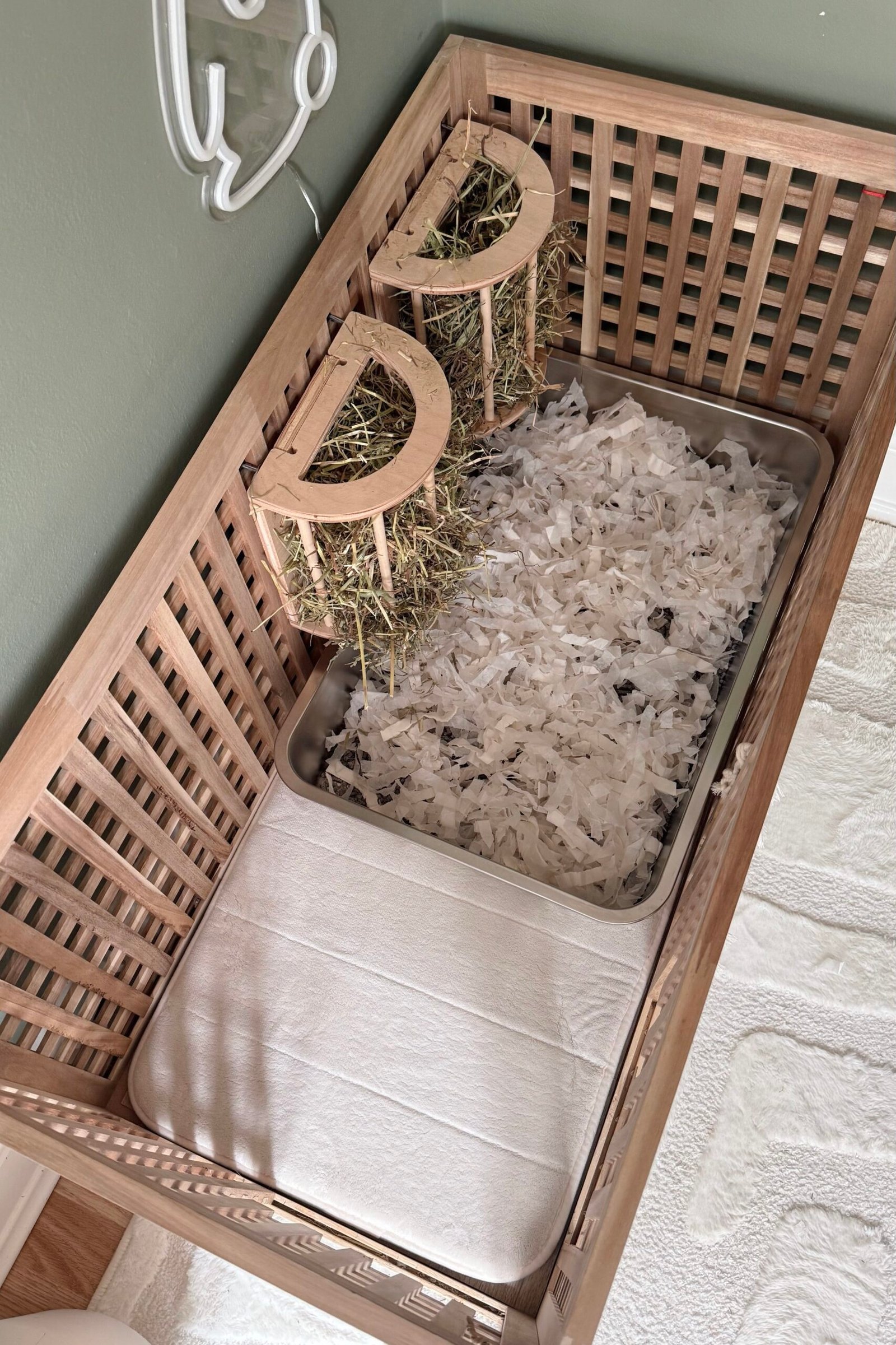 IKEA HOL BUNNY LITTER BOX SET UP